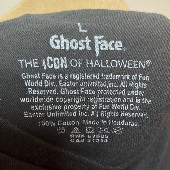 Ghost face the slasher graphic T-shirt - Picture 4 of 6
